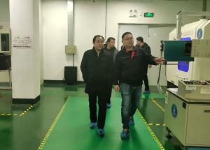 澗西區(qū)委書記、高新區(qū)黨工委書記謝峰到麥斯克電子調(diào)研慰問